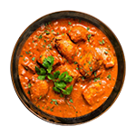 Portion Of Boneless Chicken Curry 